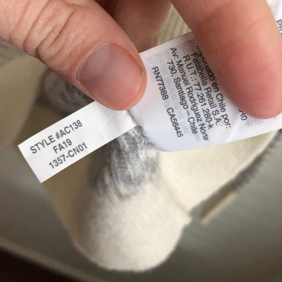 J. CREW mock neck button herringbone alpaca blend sweater S - Picture 8 of 11